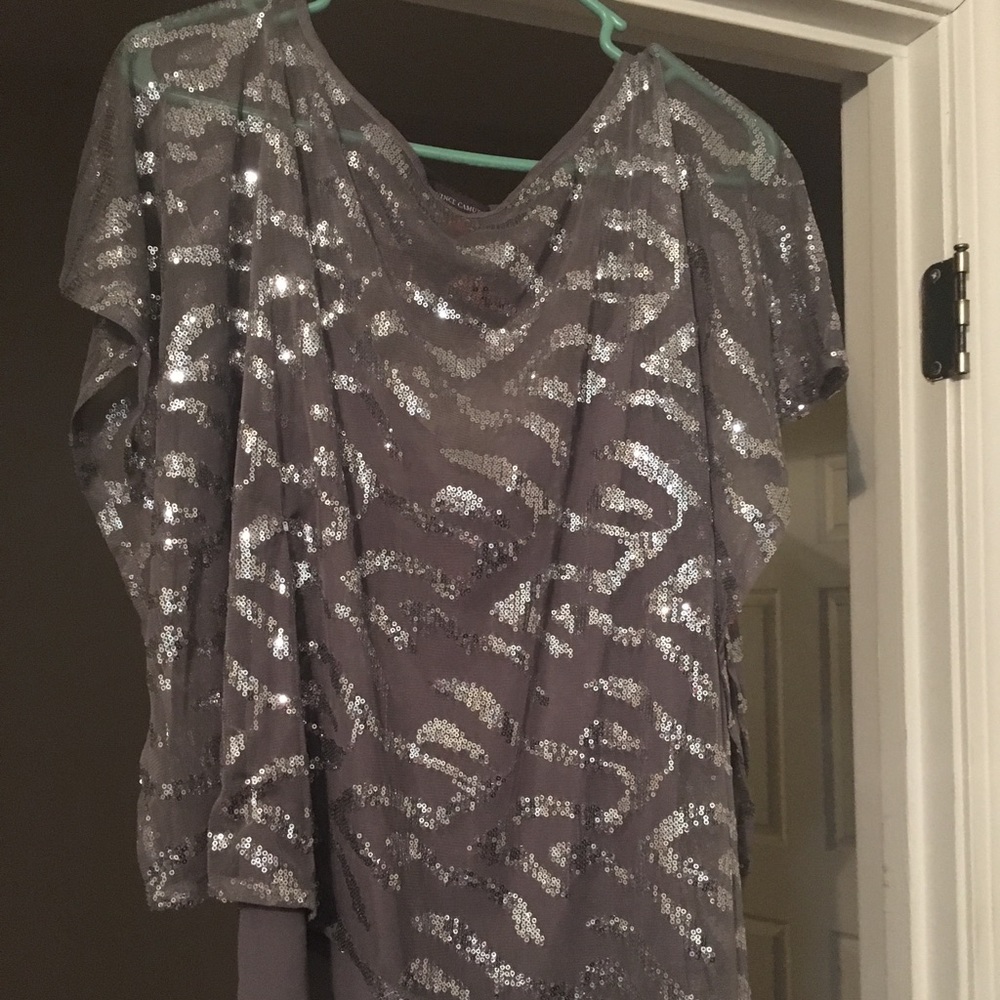 Vince Camuto Sheer Top
